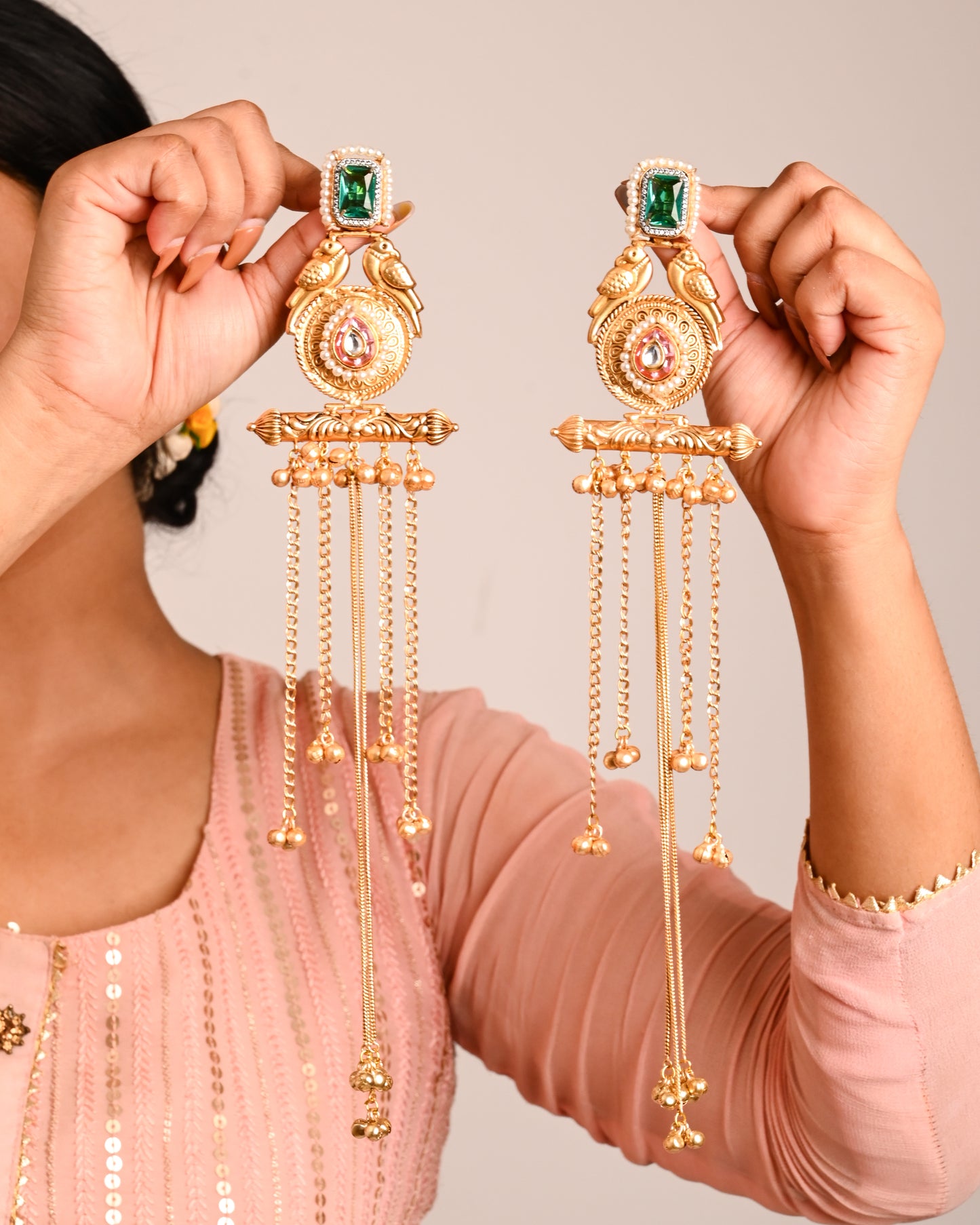 Reva Kashmiri Earrings