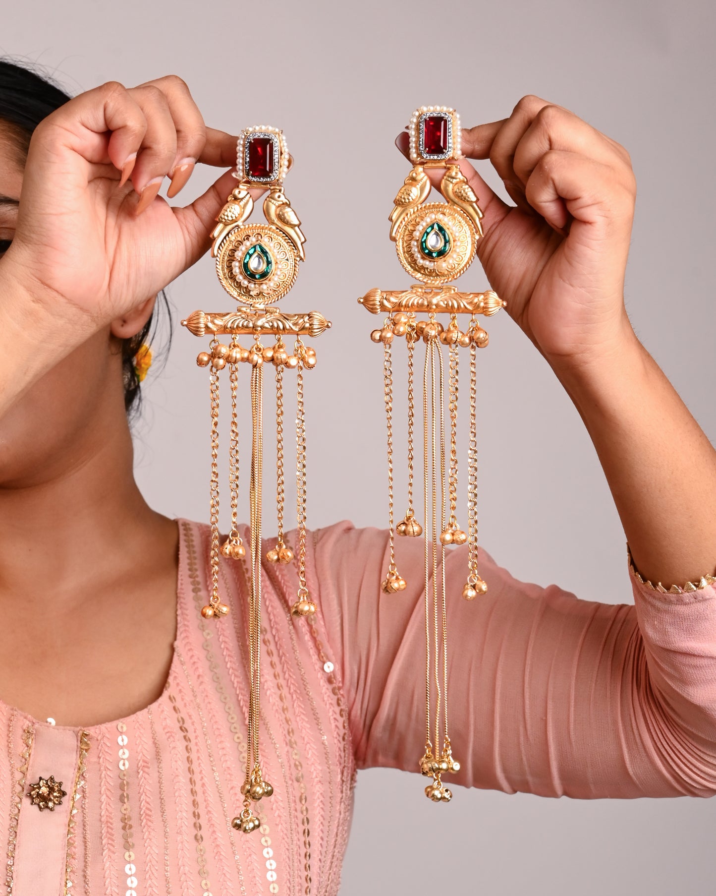 Reva Kashmiri Earrings