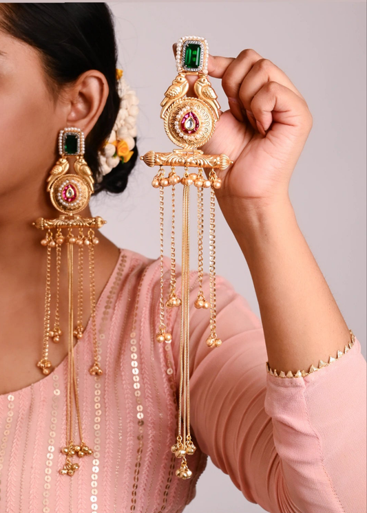 Reva Kashmiri Earrings