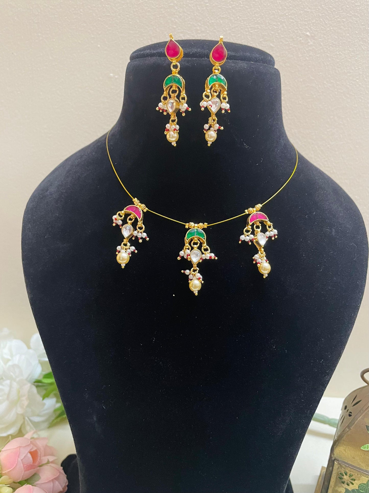 Akira Invisible Chain Necklace Set- Available in 3 designs
