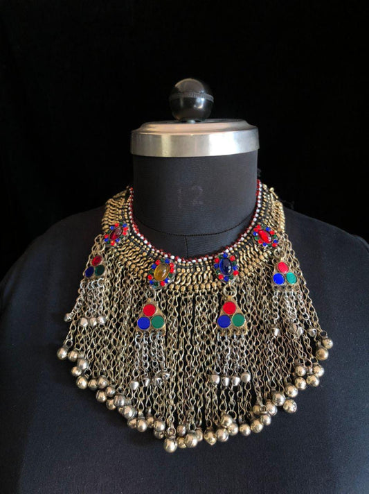 Zahara Vintage Afghan Necklace