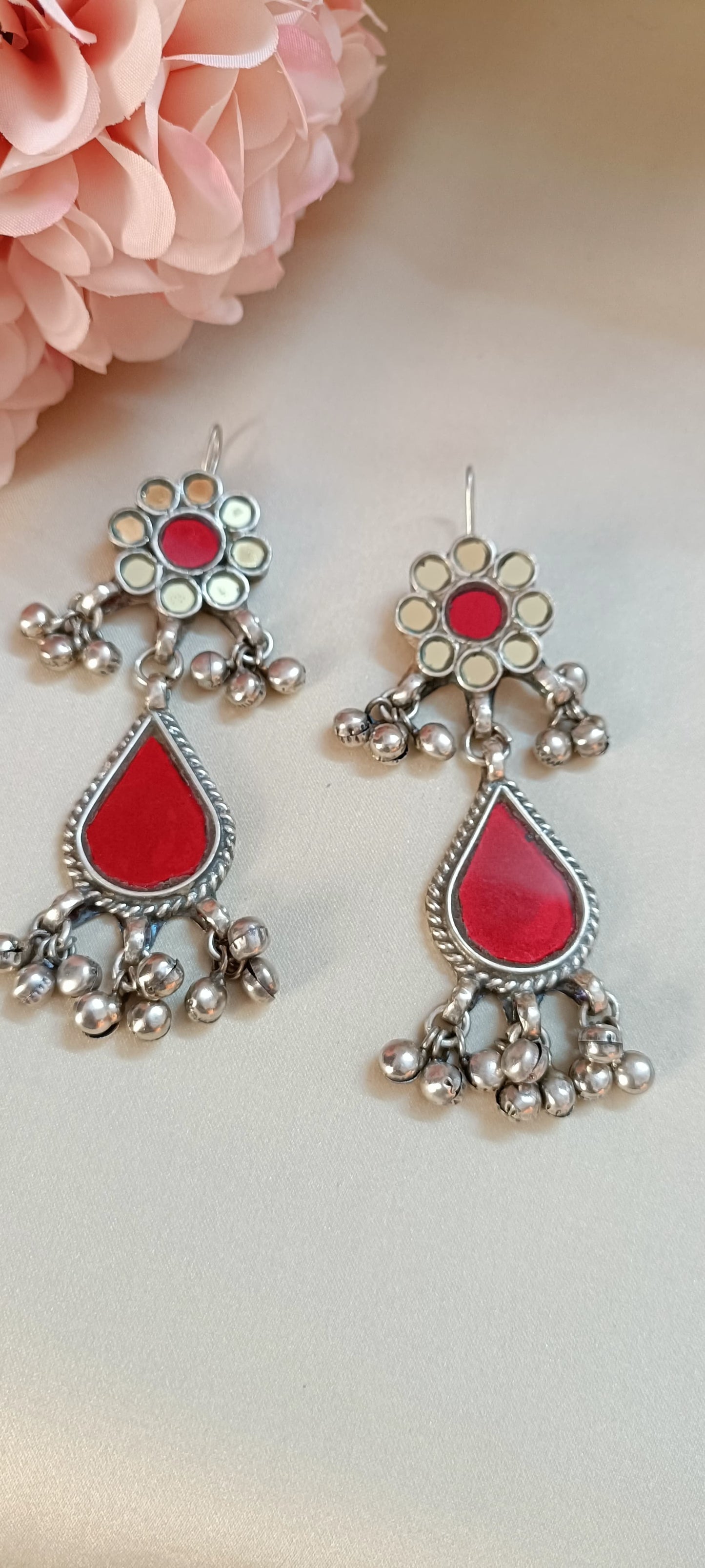 Vrinda Glass Earrings