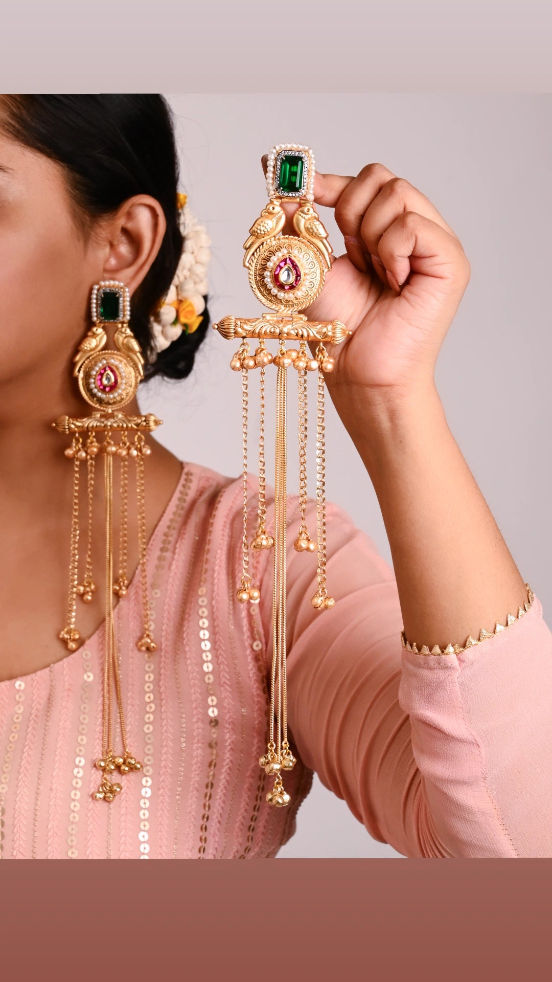 Reva Kashmiri Earrings