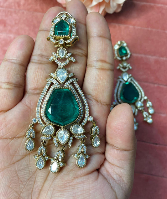 Aurora earrings - Green