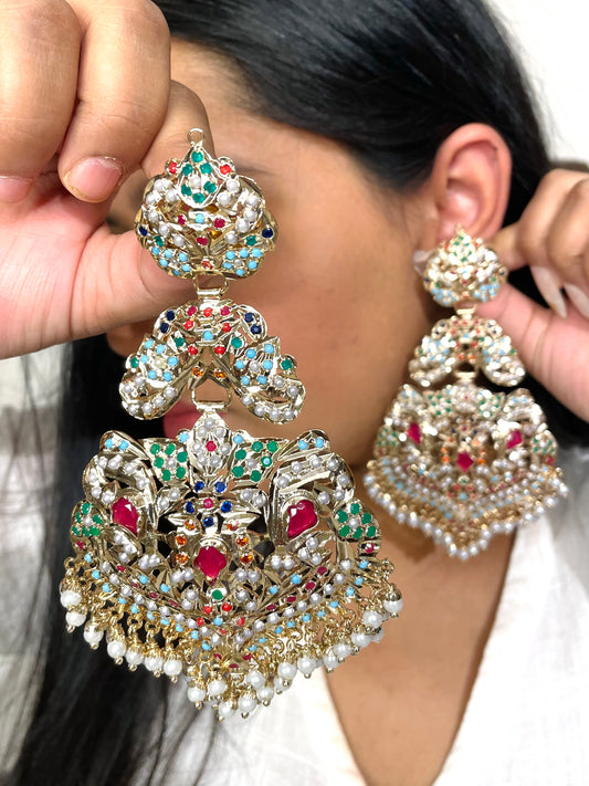 Rajsi Jadau earrings