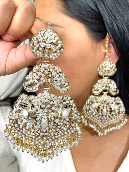 Rajsi Jadau earrings