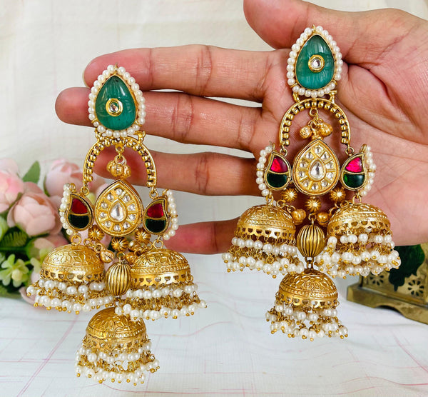 Vandana Chandbali - Available in 3 colors