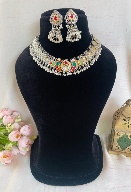 Naqsh Fusion Choker Set