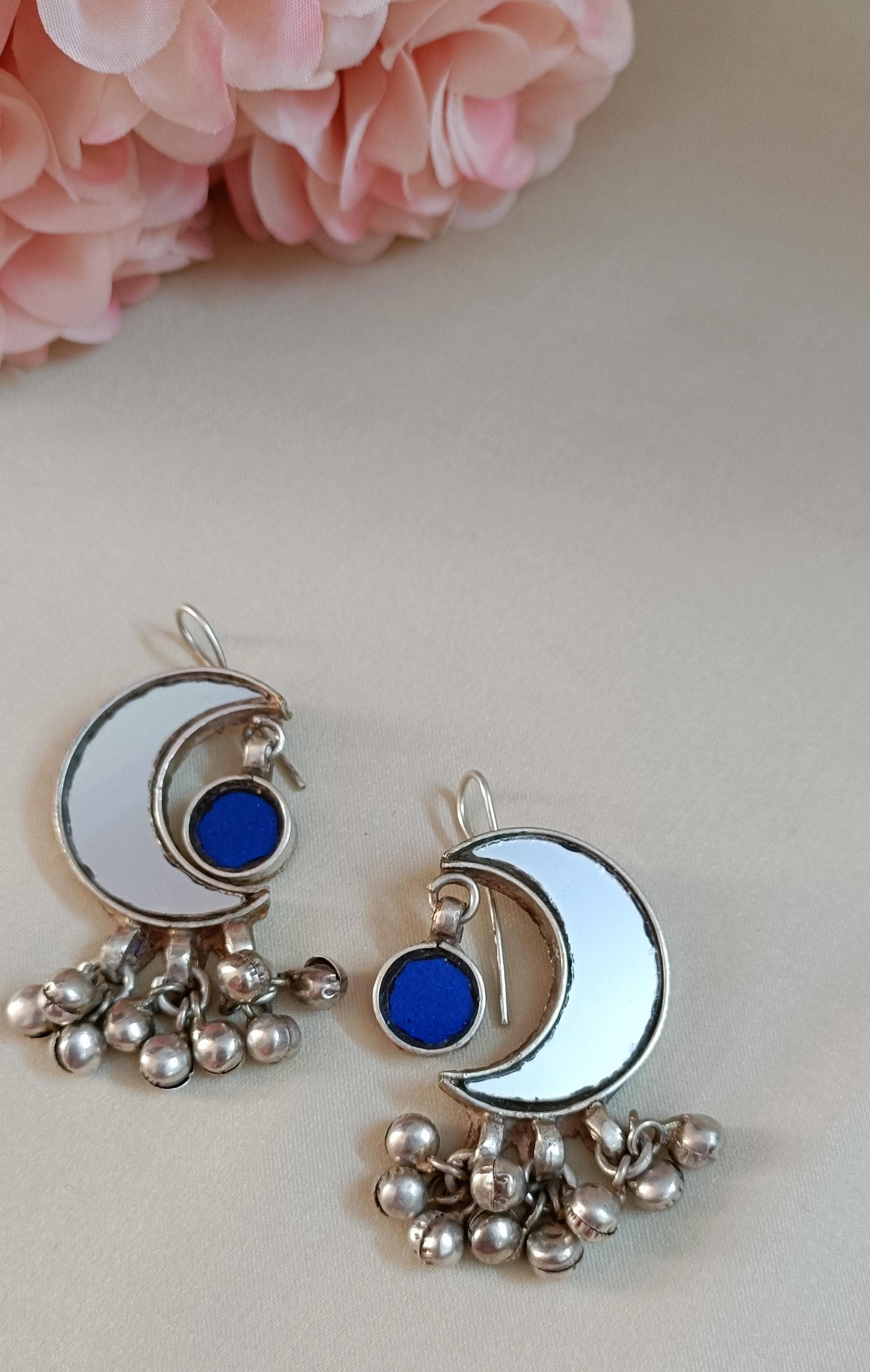 Chandminar Glass Earrings