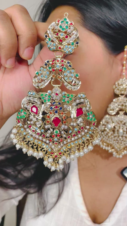 Rajsi Jadau earrings