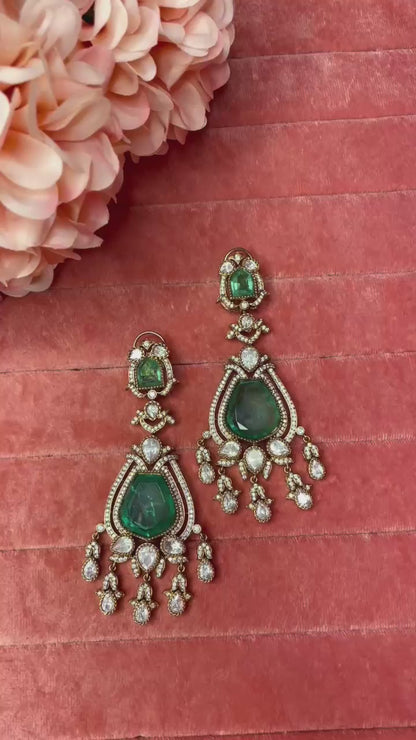 Aurora earrings - mint