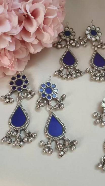 Vrinda Glass Earrings