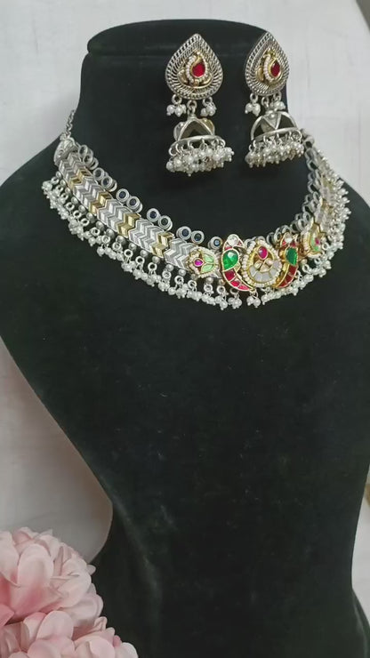 Naqsh Fusion Choker Set