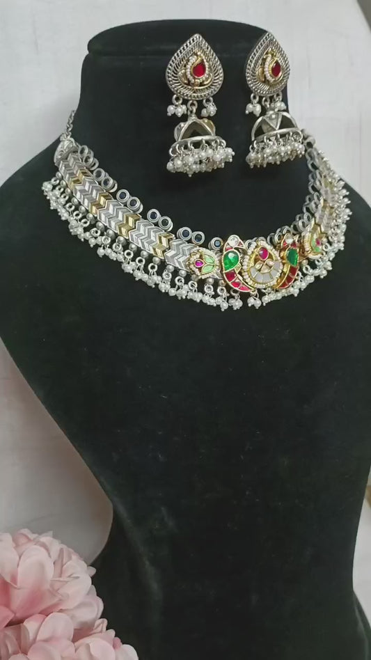 Naqsh Fusion Choker Set