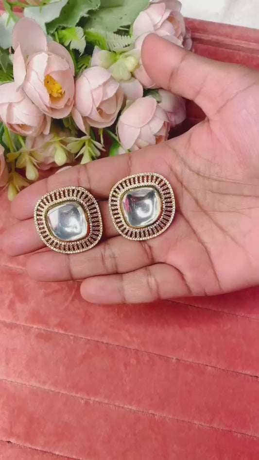 Diana Polki studs-2