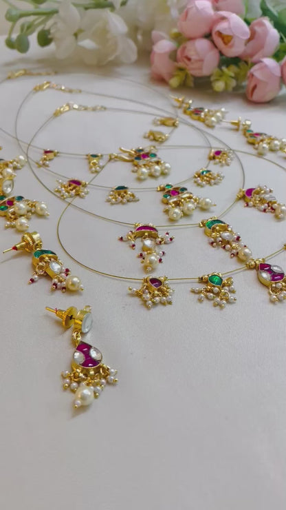 Akira Invisible Chain Necklace Set- Available in 3 designs