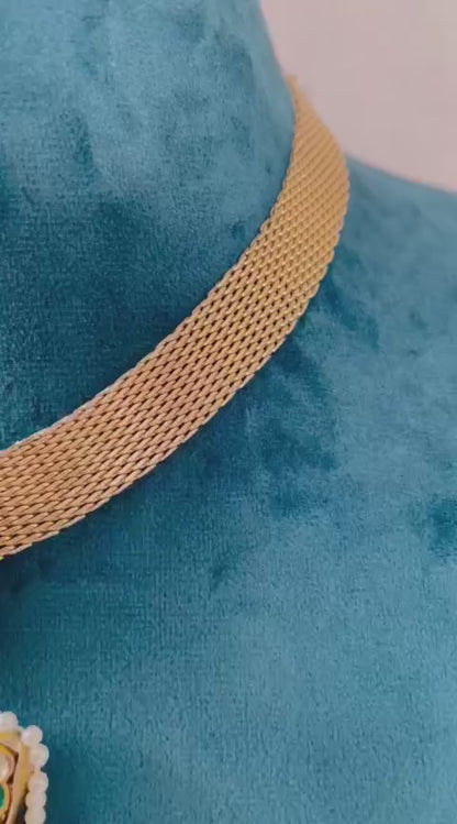 Emma Choker (Choice for Earrings Available)