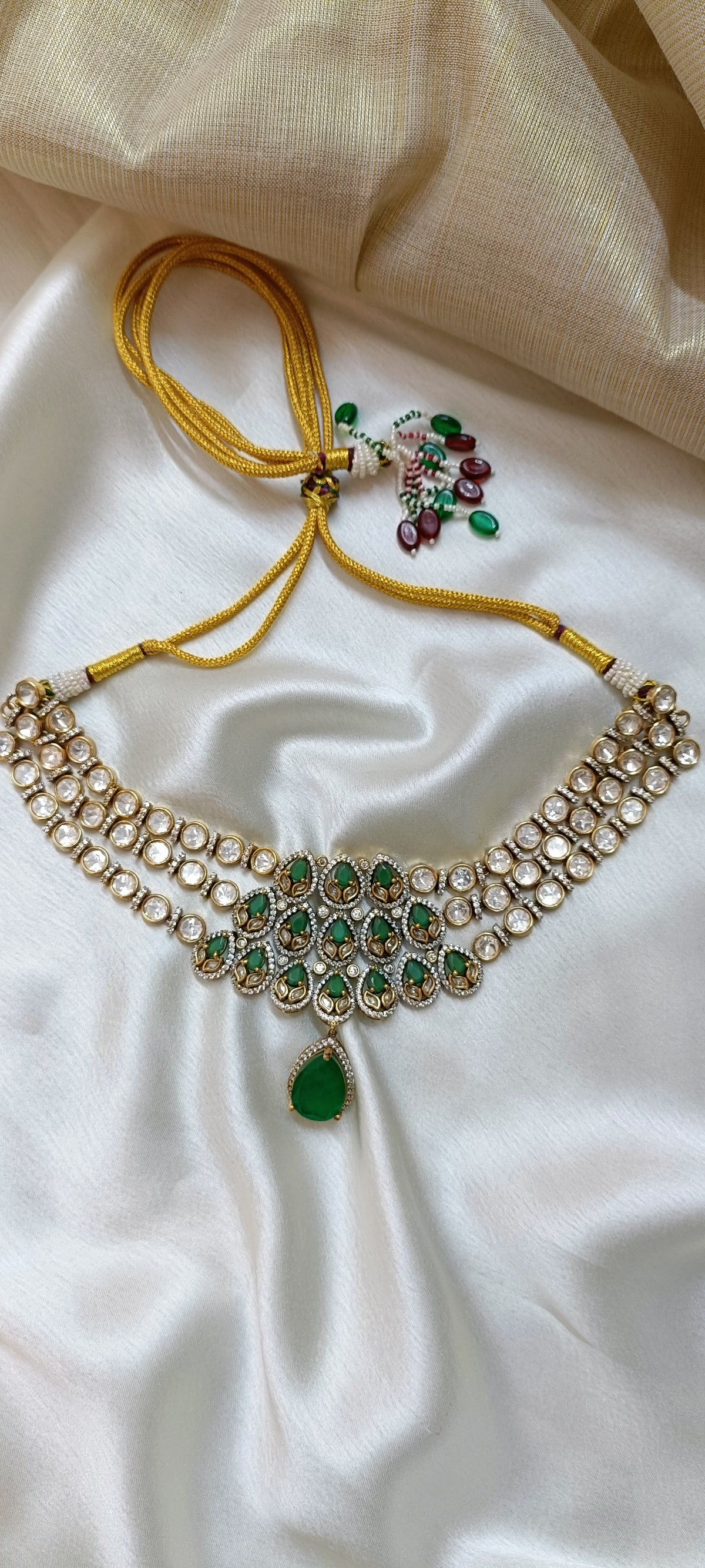 Zaara zewar Three-Layer polki set