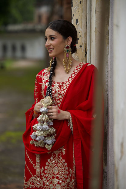 Phulkari Danglers