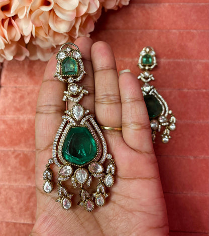 Aurora earrings - mint