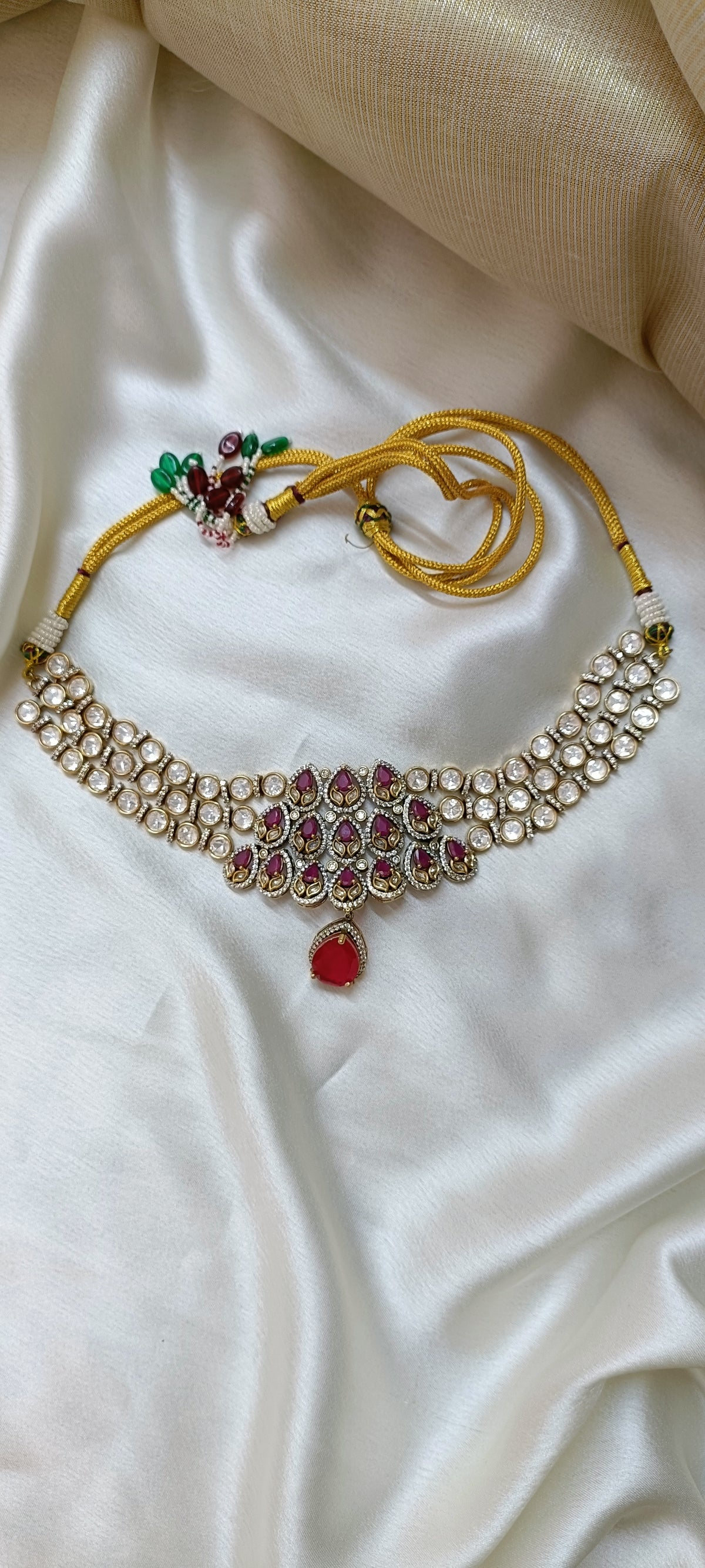Zaara zewar Three-Layer polki set