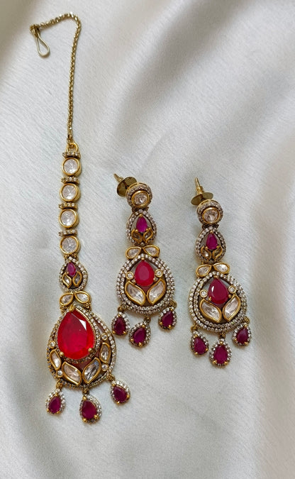 Zaara zewar Three-Layer polki set
